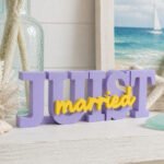 JUIST married – 3D-Schriftzug zum Aufstellen – Bild 3