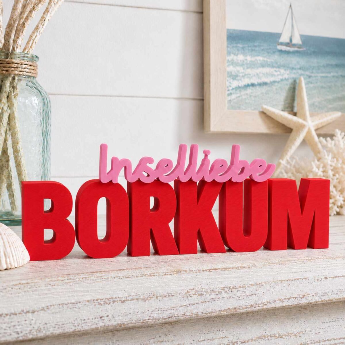 Inselliebe Borkum 3D Letter – Bild 3