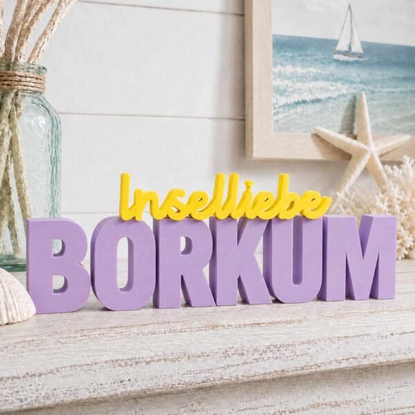3D Letter Letter Inselliebe 12 | NORDIG Inselliebe