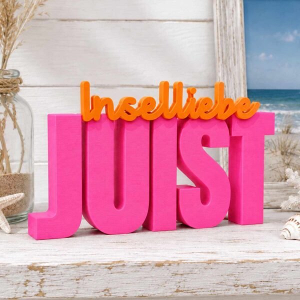 3D Letter Letter Inselliebe 18 | NORDIG Inselliebe