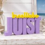Inselliebe Juist 3D Letter – Bild 5