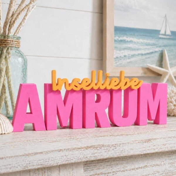 3D Letter Letter Inselliebe 2 | NORDIG Inselliebe