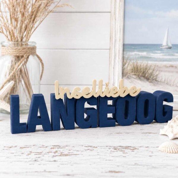 3D Letter Letter Inselliebe 21 | NORDIG Inselliebe