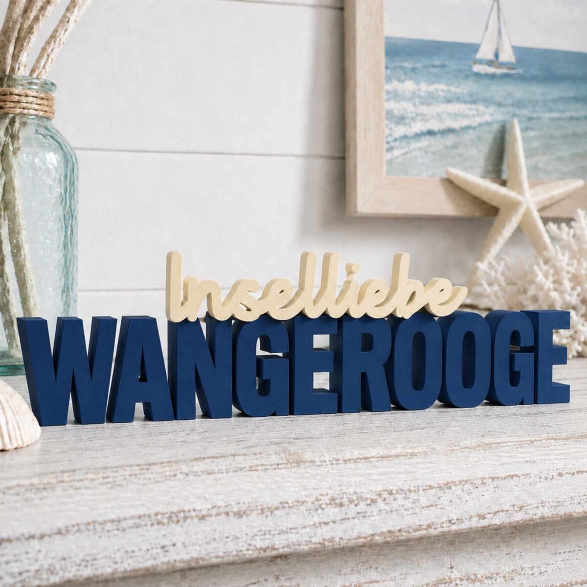 Inselliebe Wangeooge 3D Letter – Bild 2
