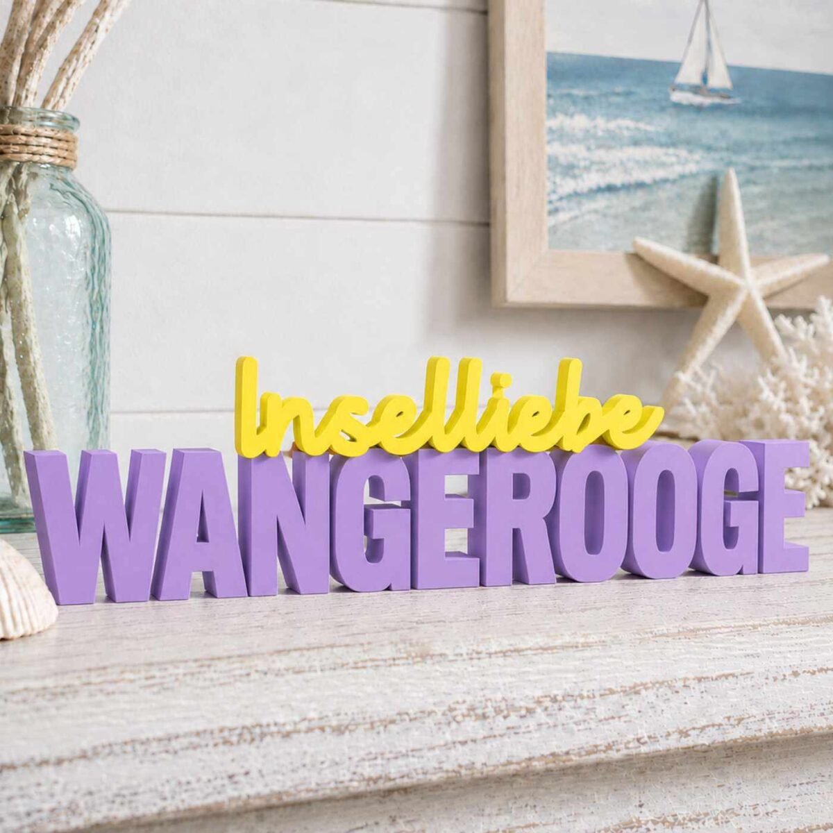 Inselliebe Wangeooge 3D Letter – Bild 3