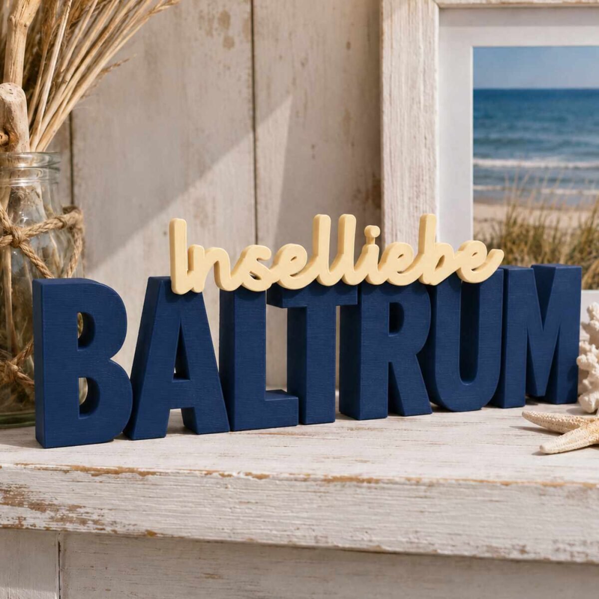 kissen-ankerplatz2- Inselliebe Baltrum 3D Letter – Bild 1