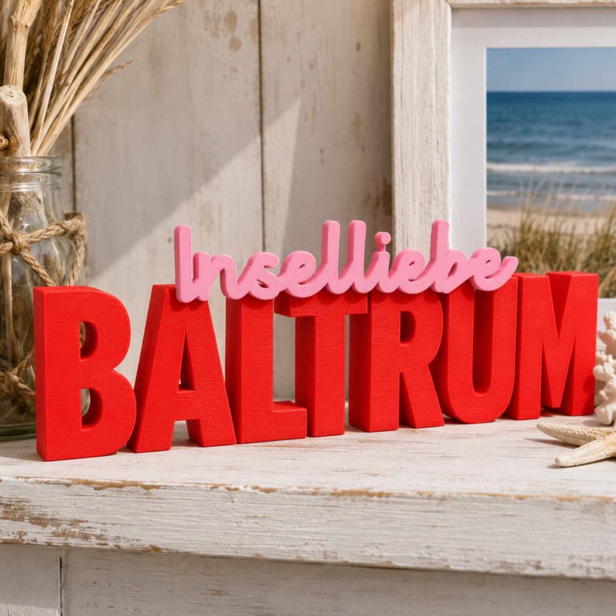 Inselliebe Baltrum 3D Letter – Bild 4
