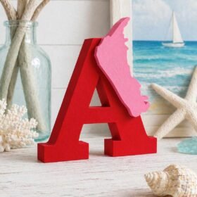 A wie Amrum – 3D-Deko Silhouette