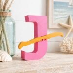 J wie Juist – 3D-Deko Silhouette – Bild 3