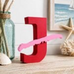 J wie Juist – 3D-Deko Silhouette – Bild 2