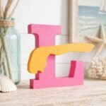 L wie Langeoog – 3D-Deko Silhouette – Bild 3
