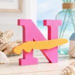 N wie Norderney – 3D-Deko Silhouette