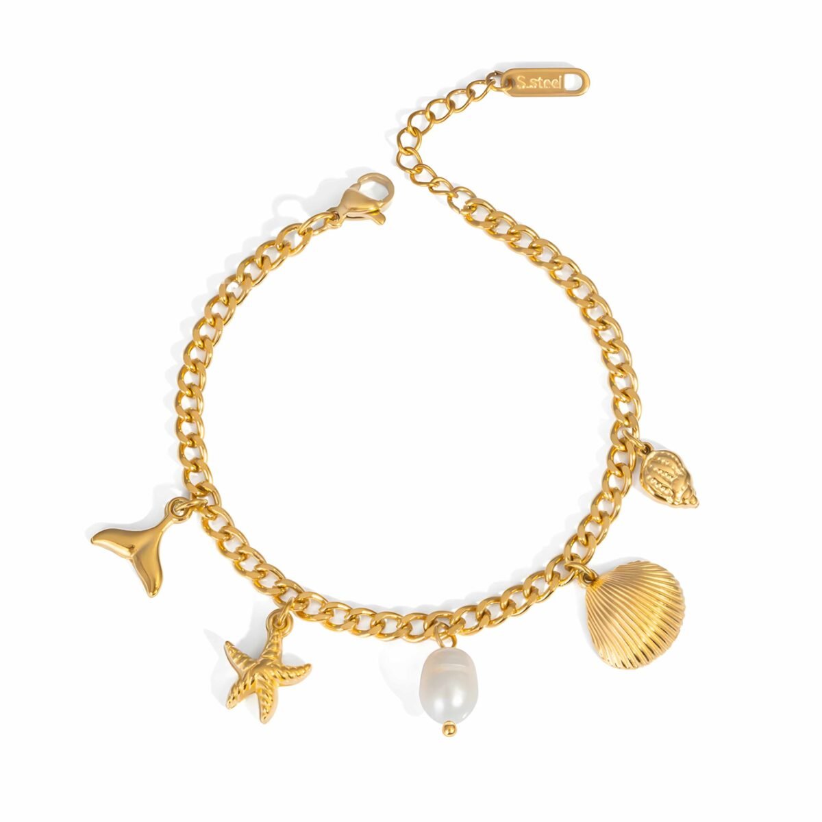 Ohne Titel Charm-Armband „Meeresglück“ – Bild 1