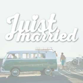 Aufkleber Juist married