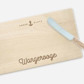 Frühstücksbrett Wangerooge