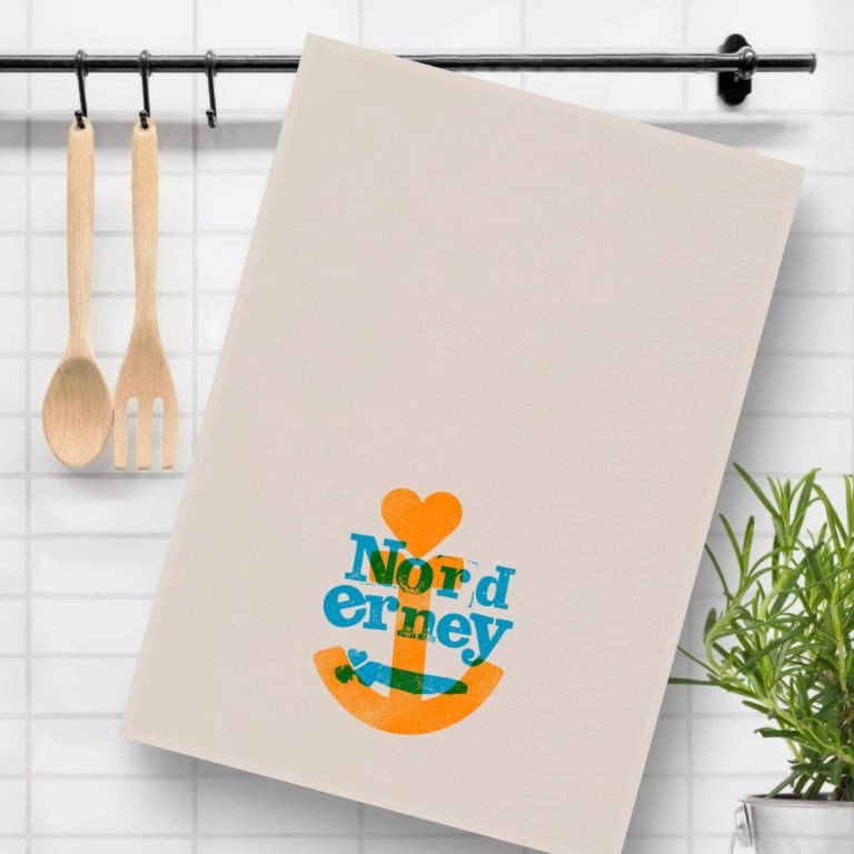 Geschirrtuch Ankerplatz Norderney