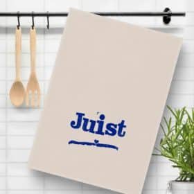 Geschirrtuch Juist mit Inselsilhouette - NORDIG Inselliebe