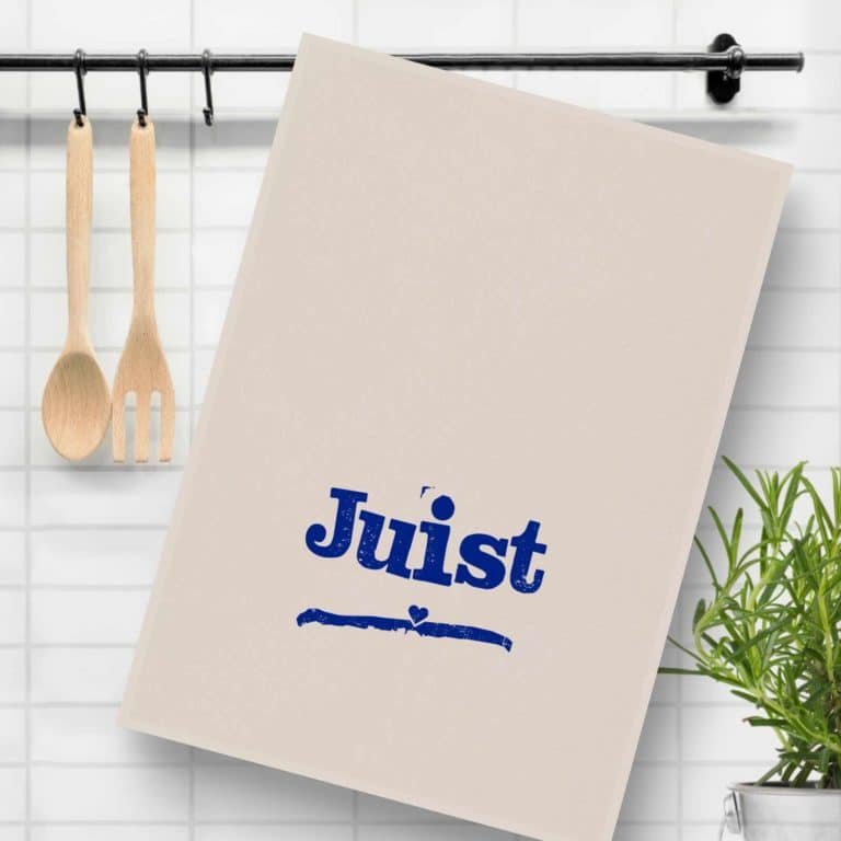 Geschirrtuch Juist mit Inselsilhouette - NORDIG Inselliebe