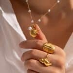 Halskette „Strandgold“ – Bild 2