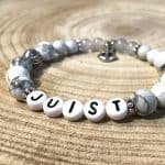 Strandperlen Armband JUIST white/white – Bild 3