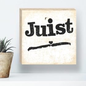 Inselplanke Holzbild Juist