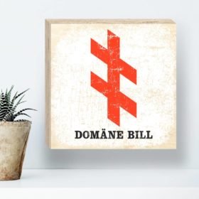 Inselplanke Holzbild Strandaufgang Juist Domäne Bill