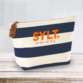Kosmetiktasche Sylt Koordinaten