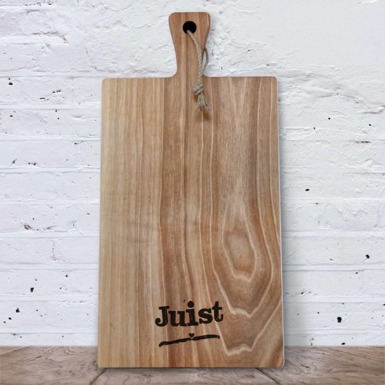 Schneidbrett mit Griff Juist - NORDIG Inselliebe
