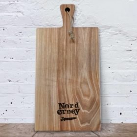 Schneidbrett mit Griff Norderney - NORDIG Inselliebe