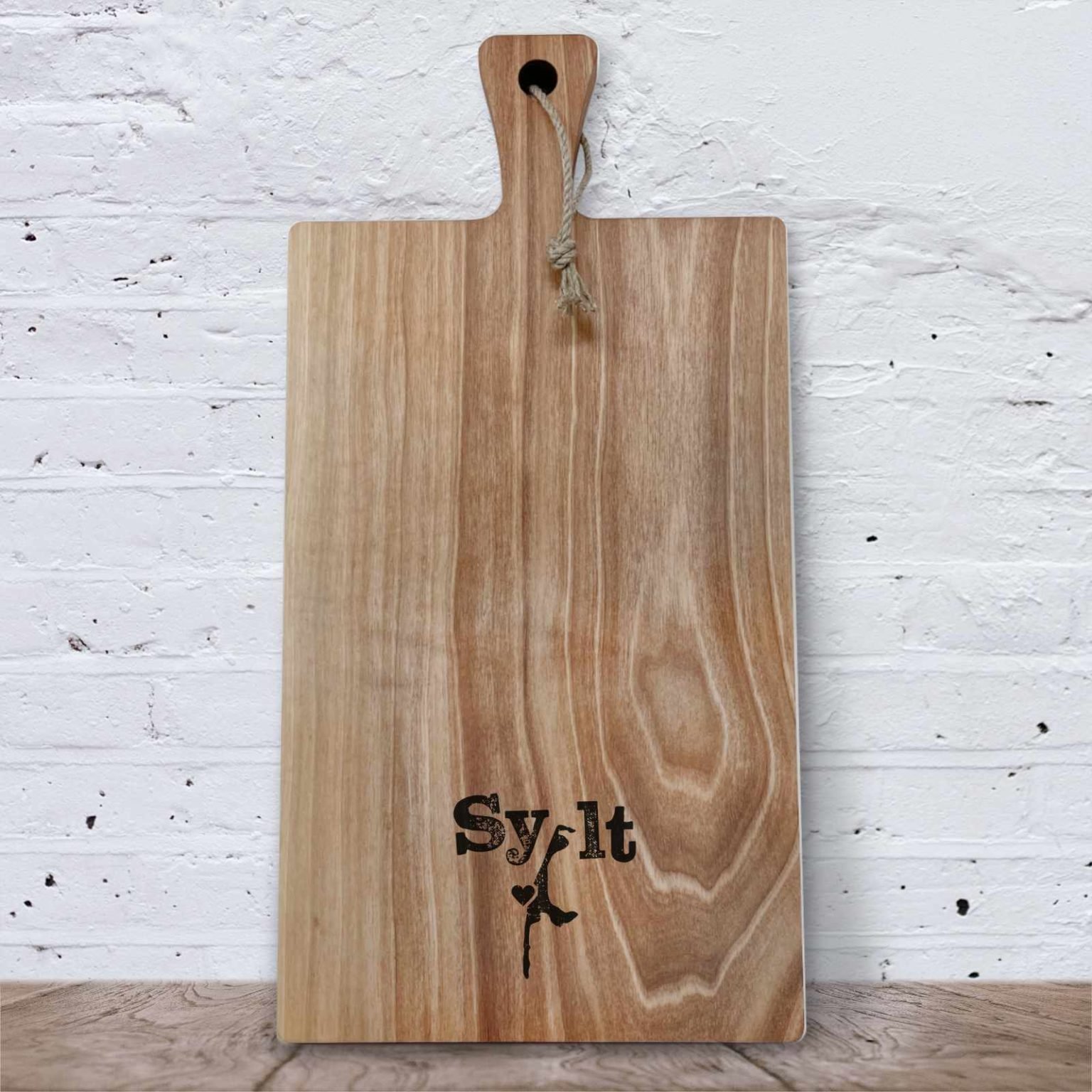 Schneidbrett mit Griff Sylt Schneidbrett mit Griff Sylt - NORDIG Inselliebe