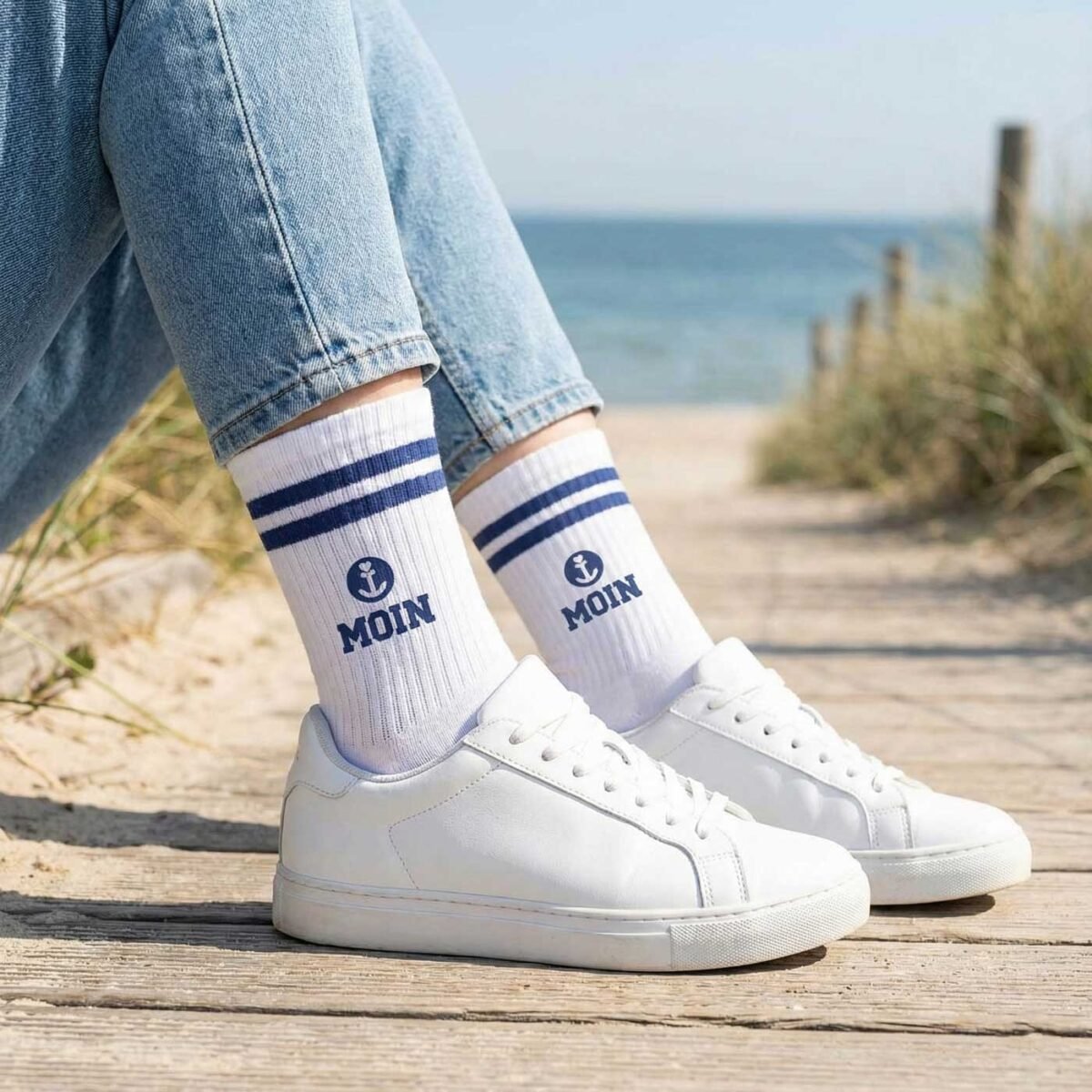 Socken MOIN MOIN – Bild 1