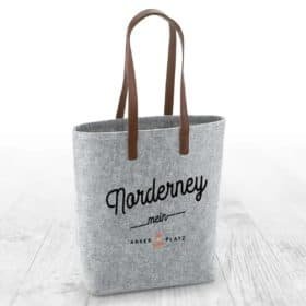 Filztasche Ankerplatz Norderney