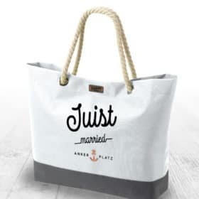 Strandtasche Juist married