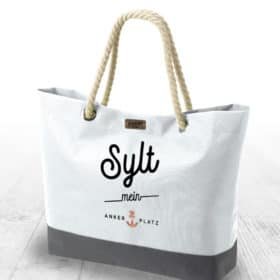 Strandtasche Ankerplatz Sylt