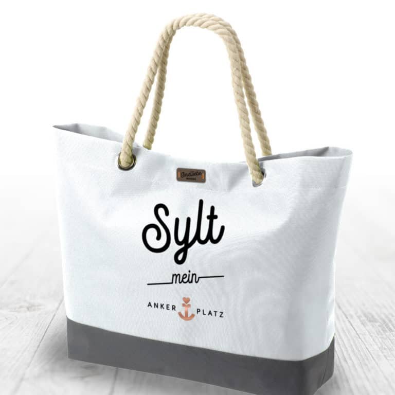 Strandtasche Ankerplatz Sylt