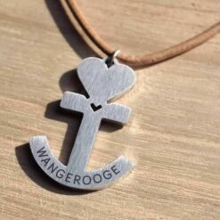 Halskette Anker-Anhänger Wangerooge – Bild 2