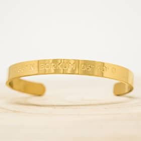 Armspange Armreif Borkum gold