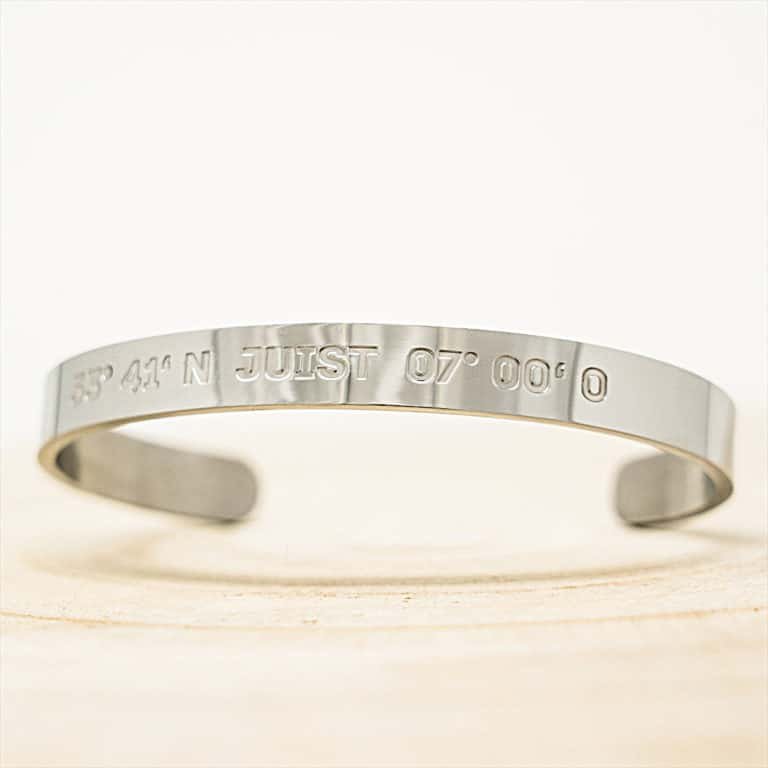 Armspange Armreif Juist silber