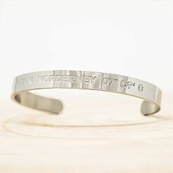 Armspange Armreif Norderney silber