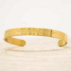 Armspange Armreif Norderney gold