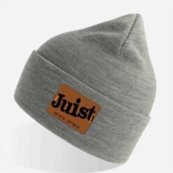 Beanie Patch Juist grau