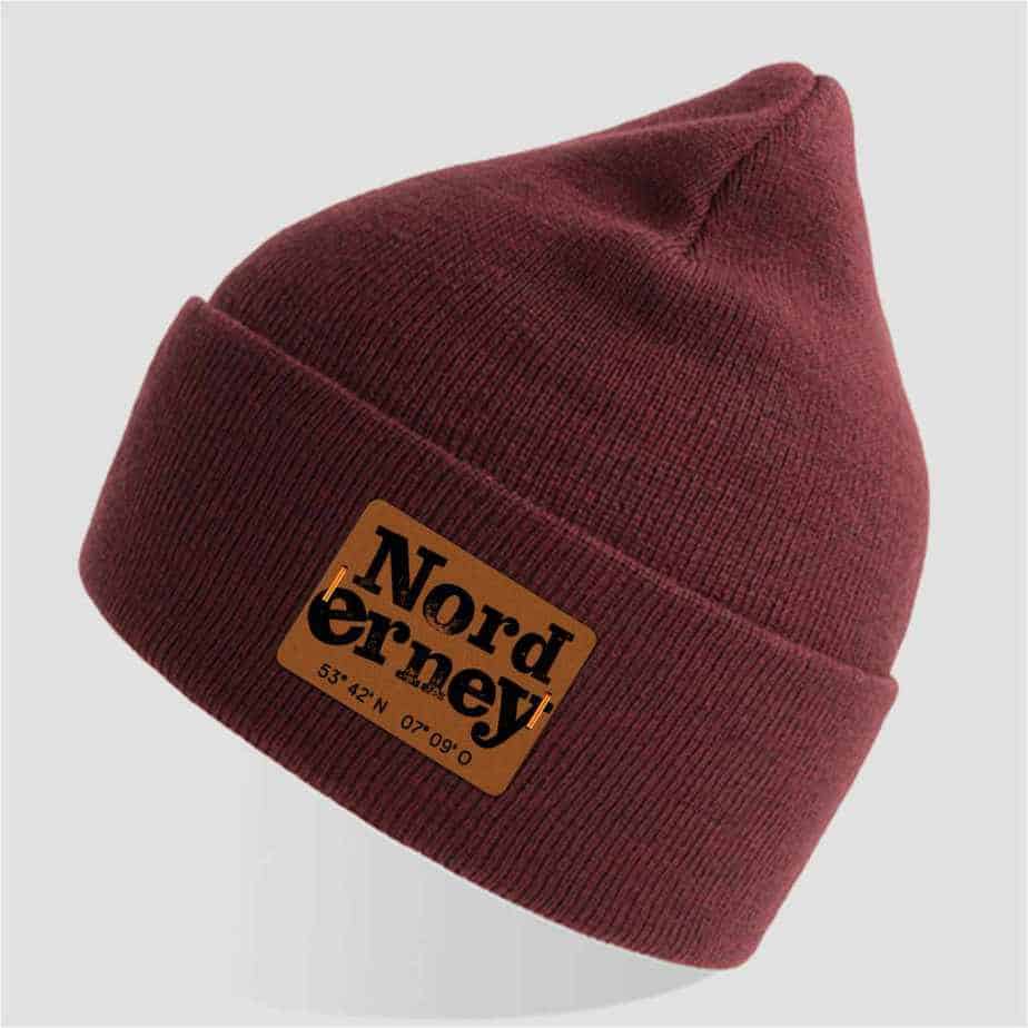 Beanie Patch Norderney brodeaux