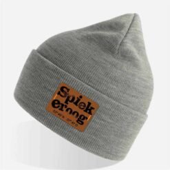 Beanie Patch Spiekeroog grau