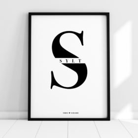 Poster Letter Sylt