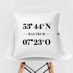 Kissen Koordinaten Baltrum