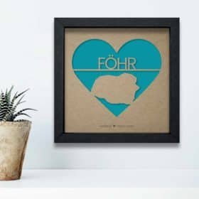 Inselliebe im Quadrat Föhr