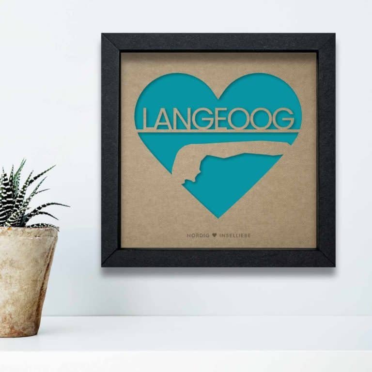 Inselliebe im Quadrat Langeoog