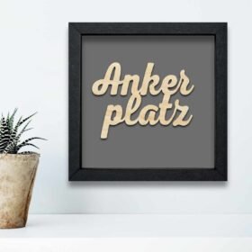 Insel im Quadrat Ankerplatz