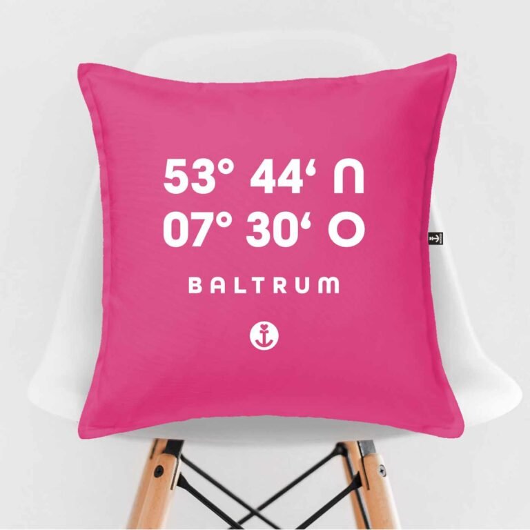 Koordinaten Kissen Baltrum
