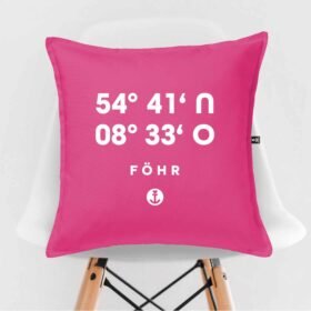 Koordinaten Kissen Föhr
